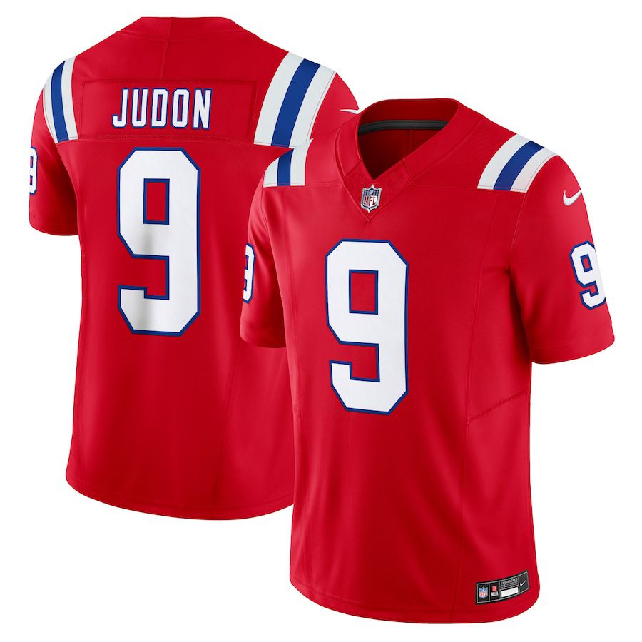Men New England Patriots #9 Matthew Judon Nike Red Vapor F.U.S.E. Limited NFL Jersey->women nfl jersey->Women Jersey